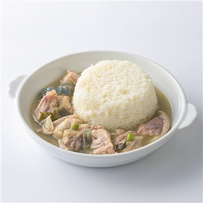 鮮茄雞肉綠咖哩
